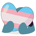 :blobhaj_trans_pride_heart: :blobhaj_trans_pride_heart:
